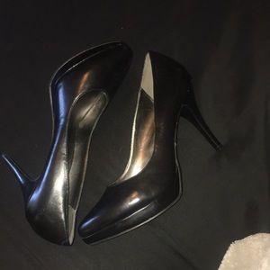 Black Nine West high heels